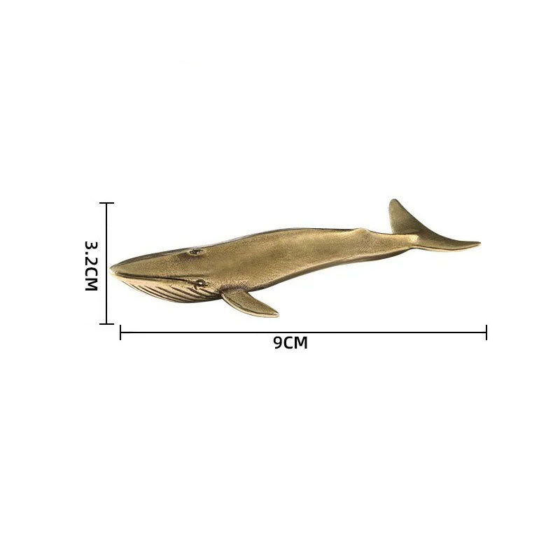 Brass Blue Whale