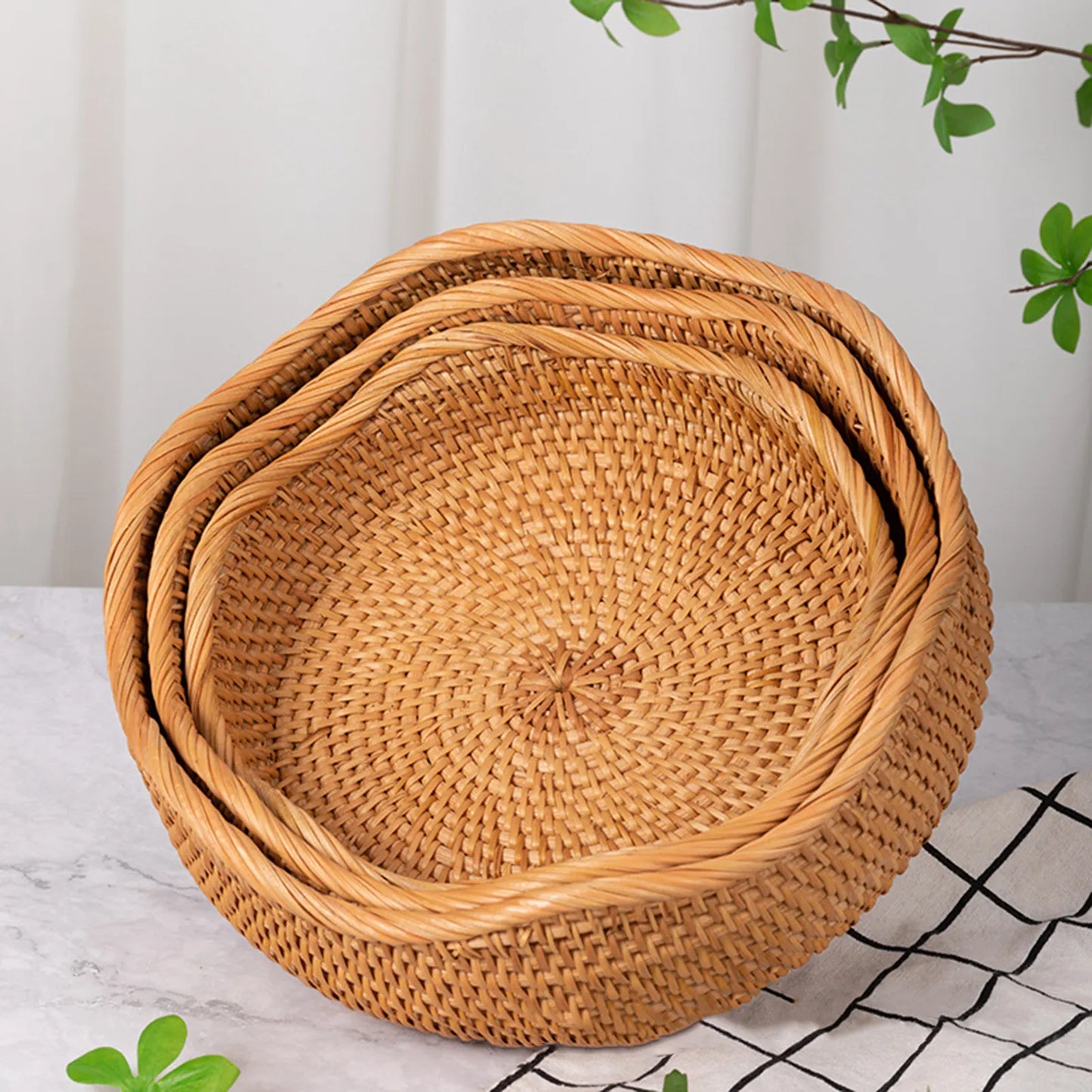 Bamboo Fruit Basket