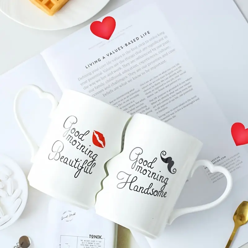 Enchantia Couple Ceramic Coffee Cup