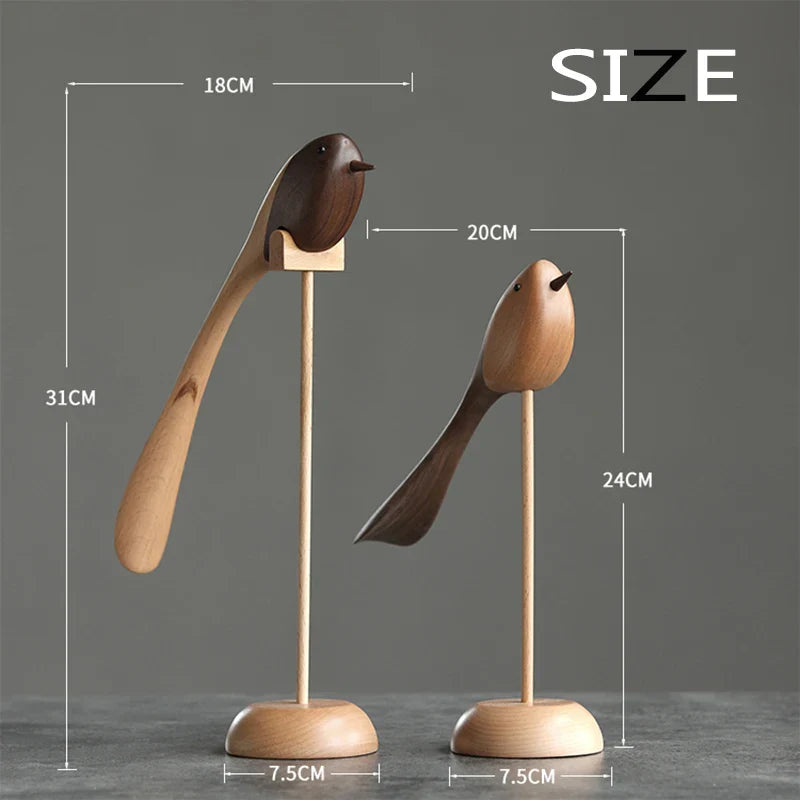 Wooden Birds