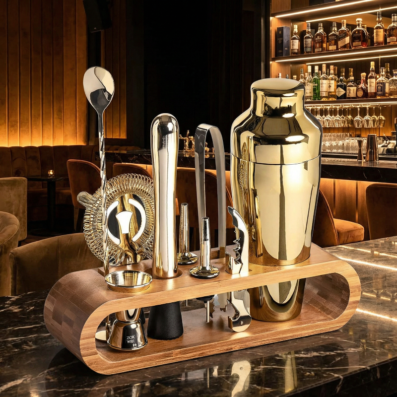 Cocktail 10-Piece Bar Set