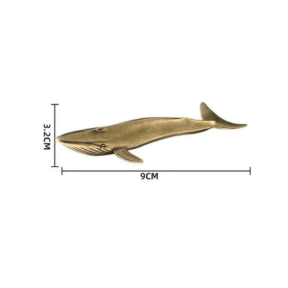 Brass Blue Whale