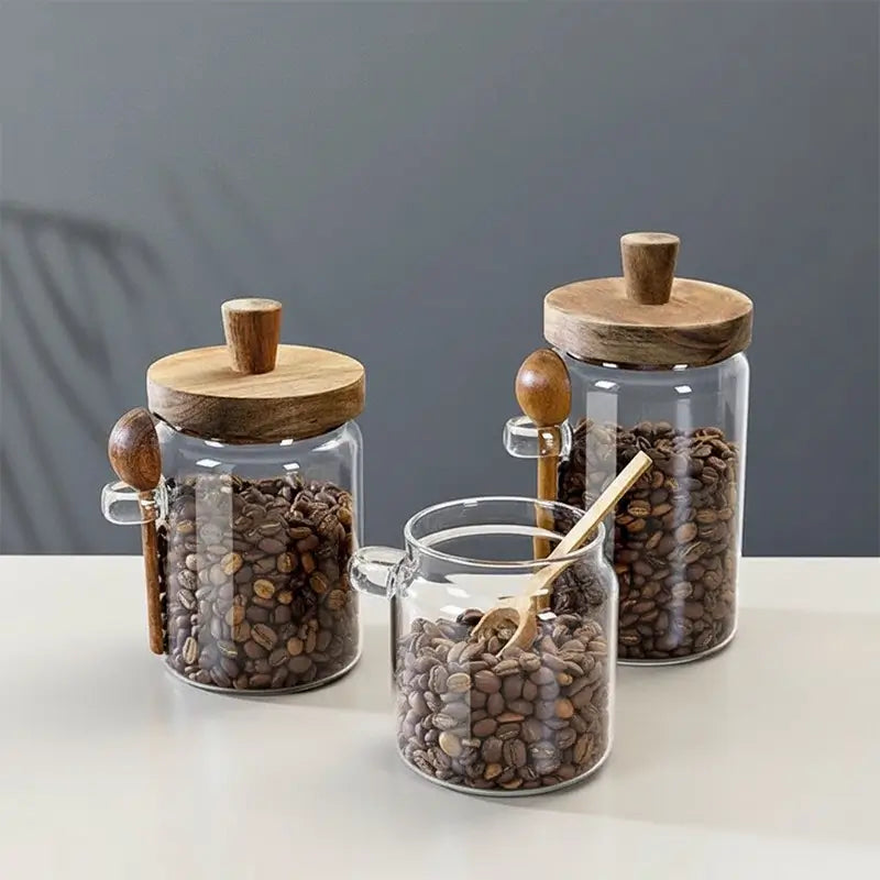 Airtight Glass Kitchen Jars