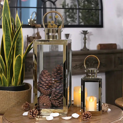Stainless Steel Candle Lantern