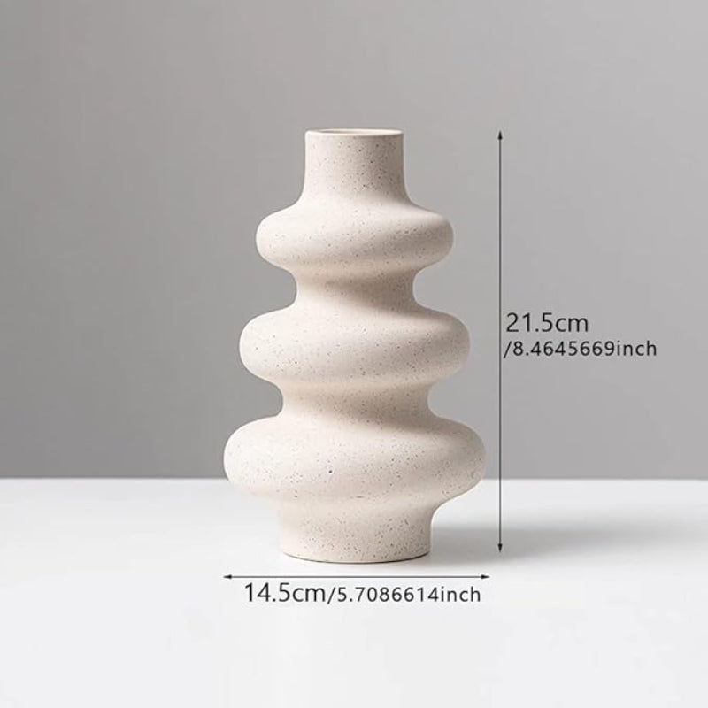 Rippled Flower Vase