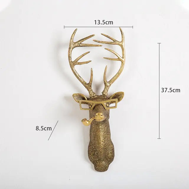 Dapper Animal Wall Decorative Figurines