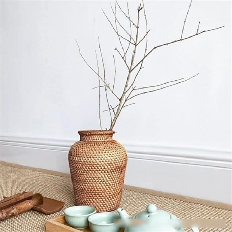 Rattan Woven Vase