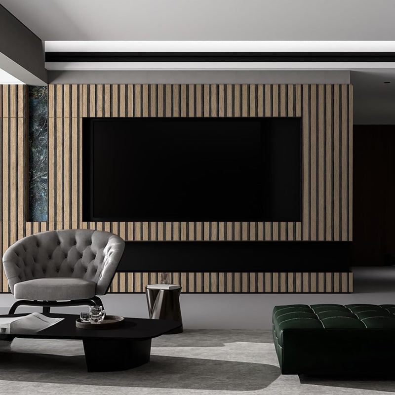 3D Slat Wall Panels 4-Piece Sets