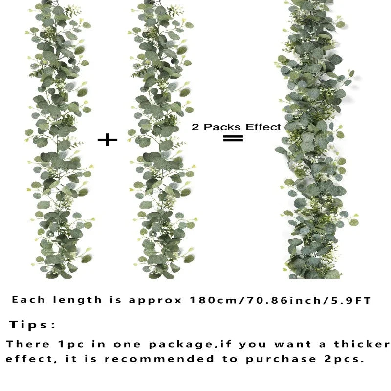 Artificial Eucalyptus Garlands