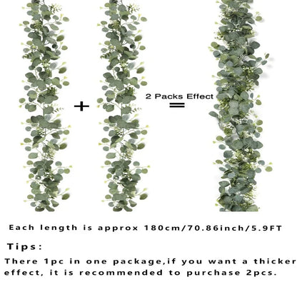 Artificial Eucalyptus Garlands