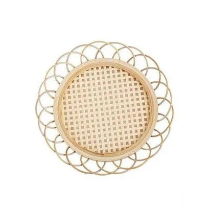 Bamboo Coaster Set with Eco-Friendly Design and Non-Slip Base - Perfect for Home or Office by EcoHome