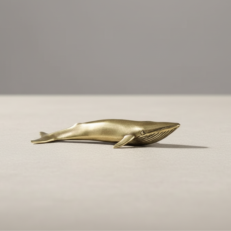 Brass Blue Whale