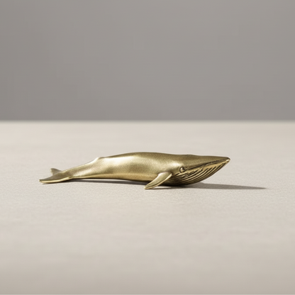 Brass Blue Whale