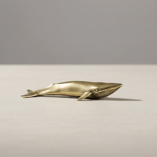 Brass Blue Whale