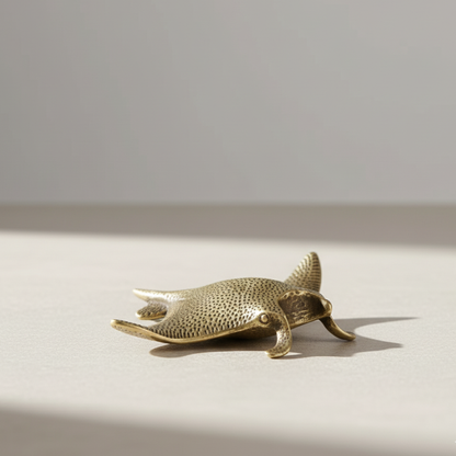 Brass Manta Ray
