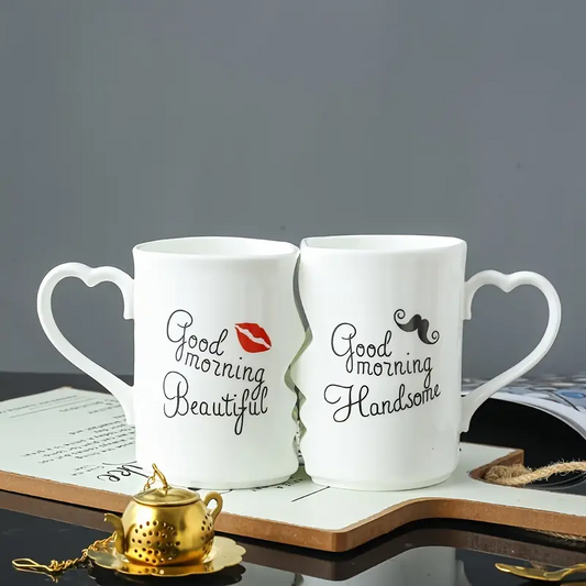 Enchantia Couple Ceramic Coffee Cup