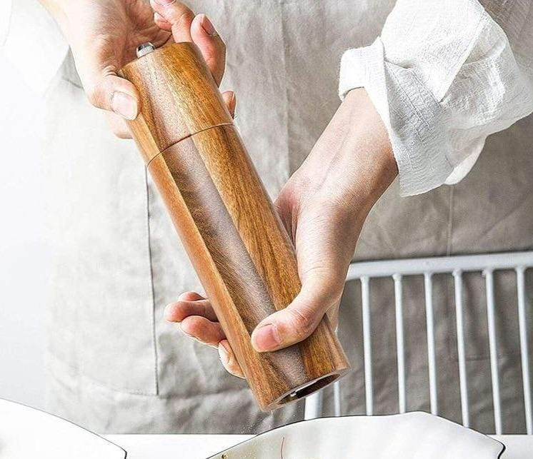 Grove Wooden Salt And Pepper Grinders