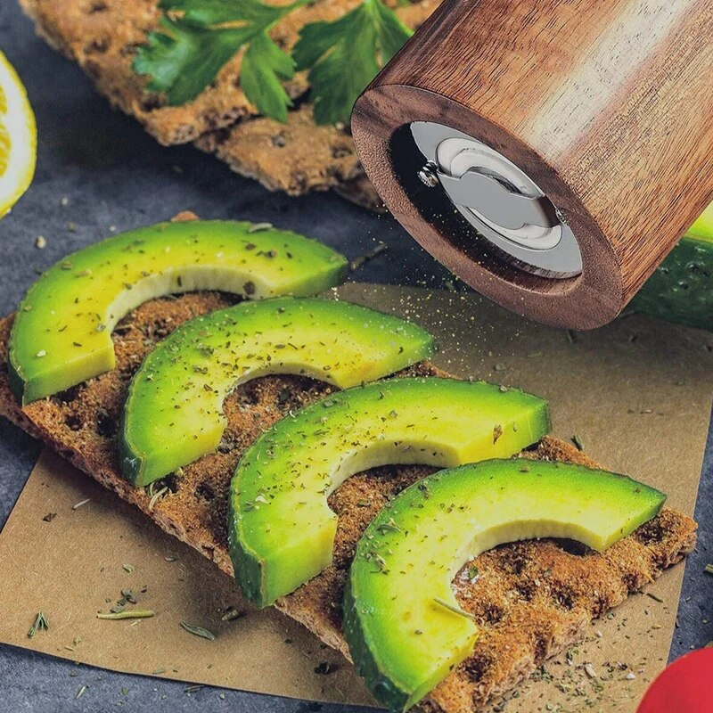 Grove Wooden Salt And Pepper Grinders