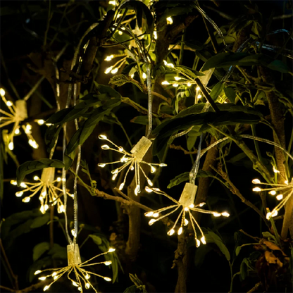 Fireworks Silver String Lights