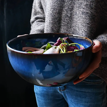 Lagoon Blue Ceramic Bowl