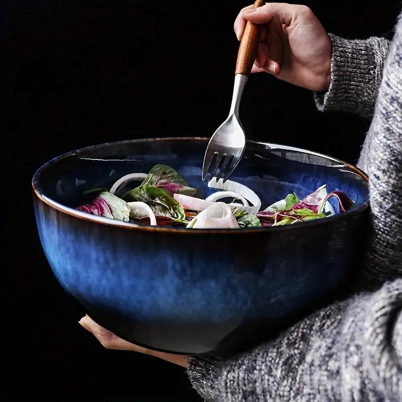 Lagoon Blue Ceramic Bowl