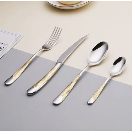 Royal Gold Stainless Steel Cutlery Set