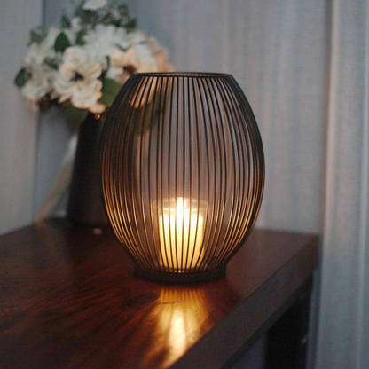 Roundabout Iron Candle Holder