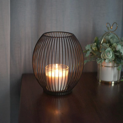 Roundabout Iron Candle Holder