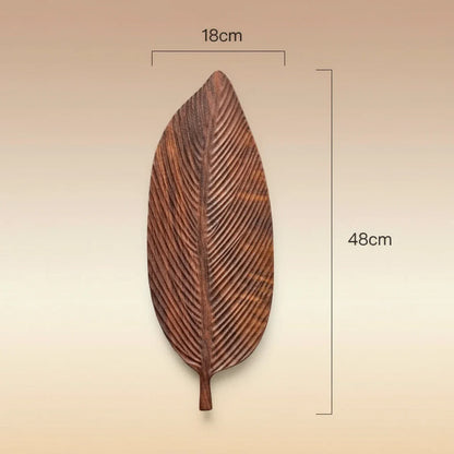 Wood Leaf Tray
