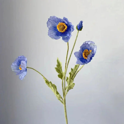 Artificial Poppy Flowers (Set of 6)
