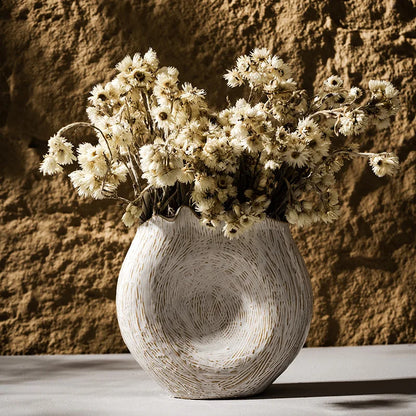 Irregular Geometric Ceramic Vase