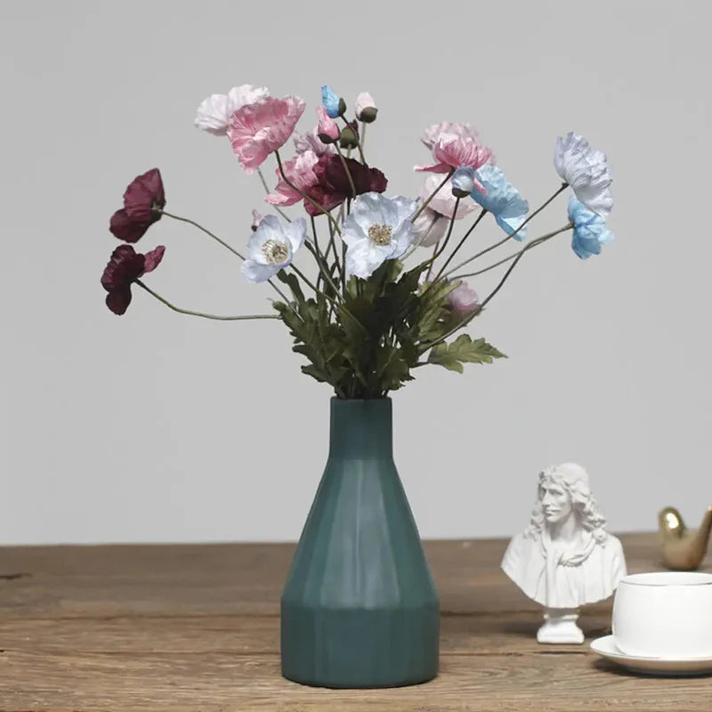 Artificial Poppy Flowers (Set of 6)