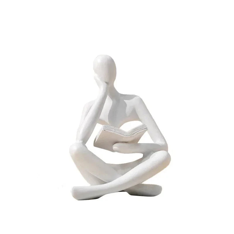 Vilead Resin Reading Statue