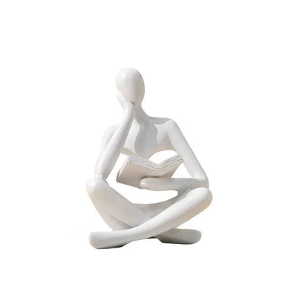Vilead Resin Reading Statue