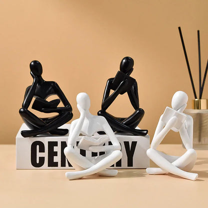 Vilead Resin Reading Statue
