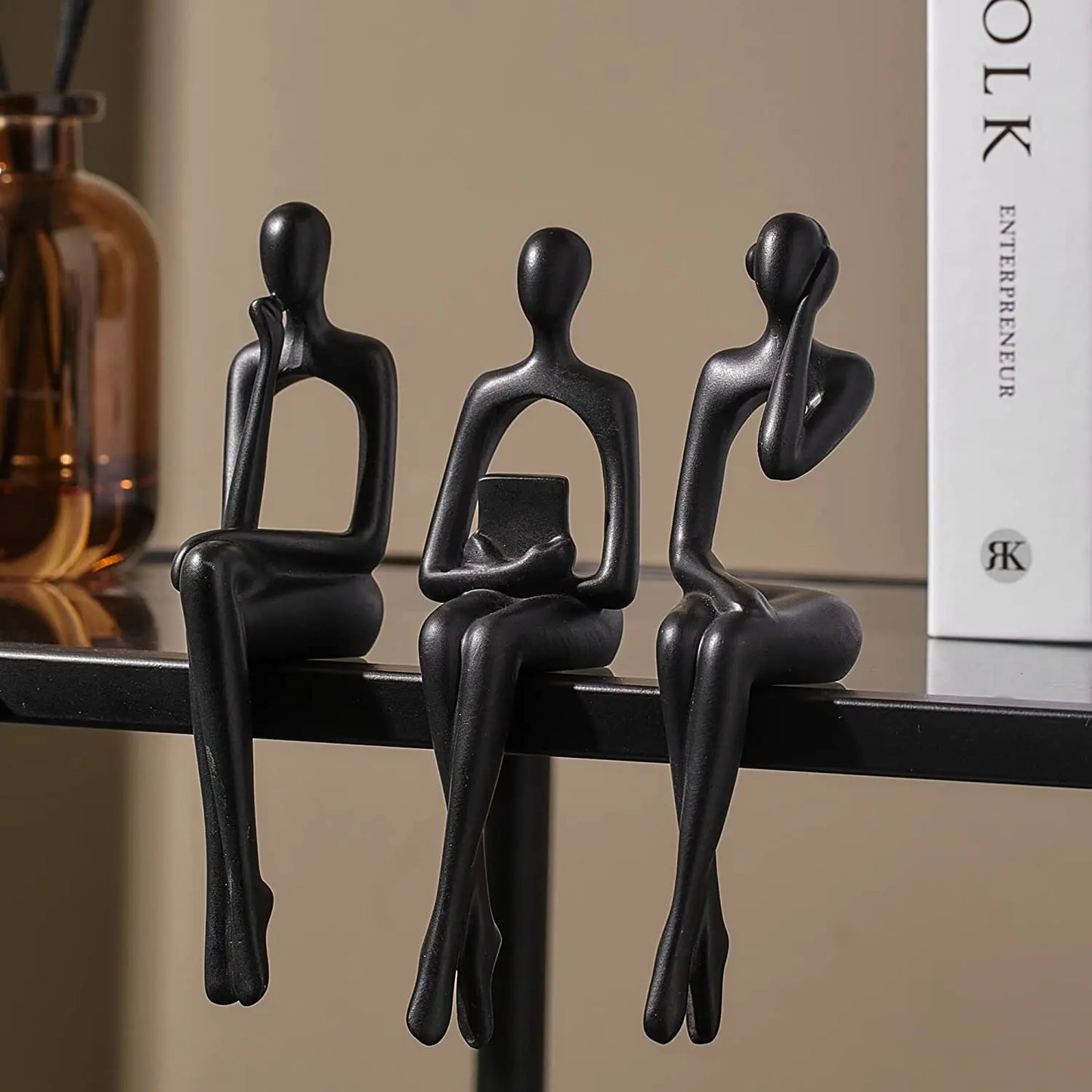 Elysian Expression Bookshelf Sculpture