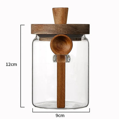 Airtight Glass Kitchen Jars
