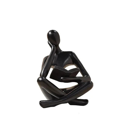 Vilead Resin Reading Statue