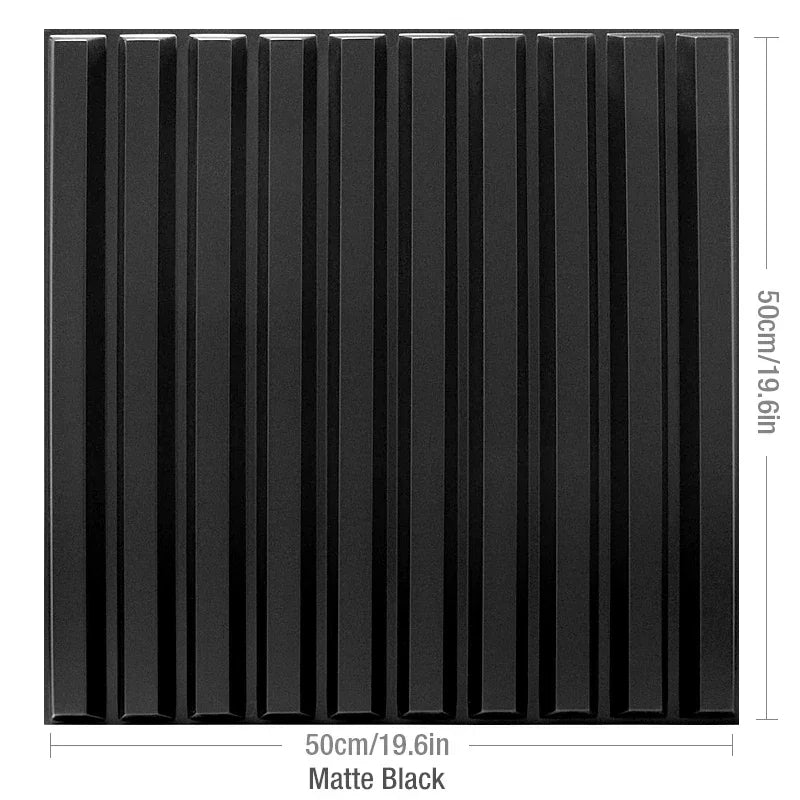 3D Slat Wall Panels 4-Piece Sets