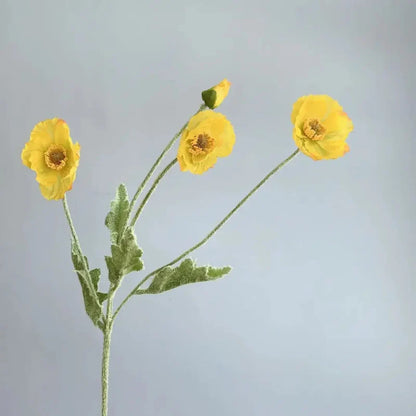 Artificial Poppy Flowers (Set of 6)