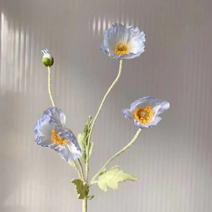 Artificial Poppy Flowers (Set of 6)