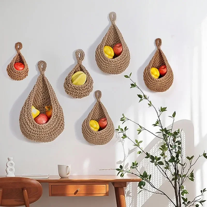 Natural Woven Storage Baskets