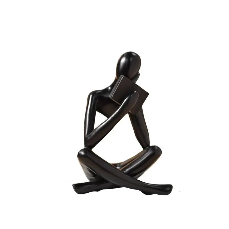 Vilead Resin Reading Statue
