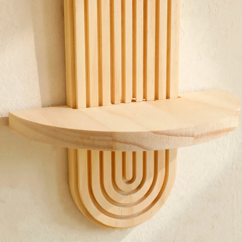 Geometric Wall Mounted Shelf