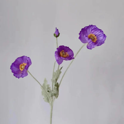 Artificial Poppy Flowers (Set of 6)