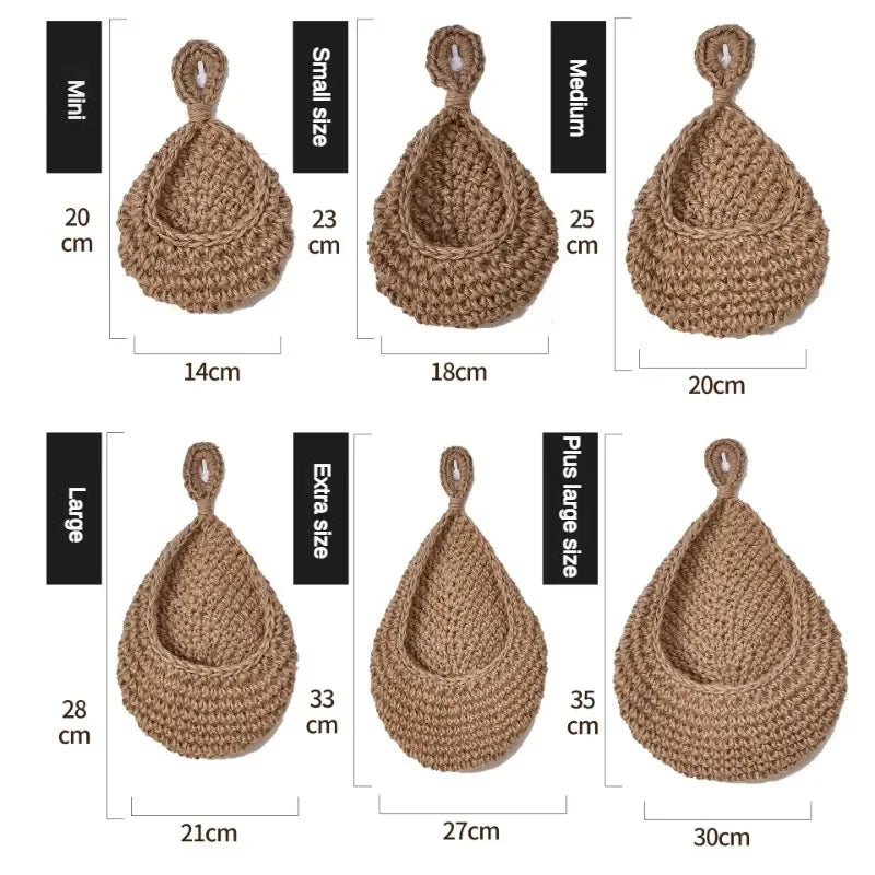 Natural Woven Storage Baskets