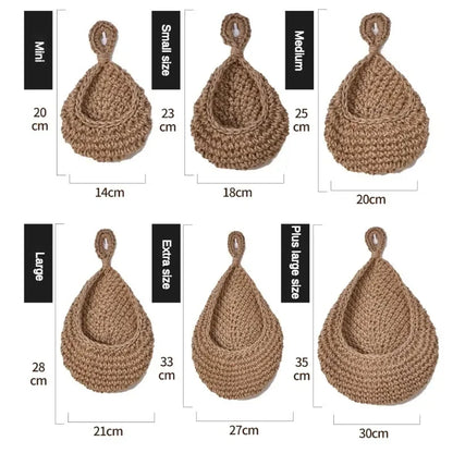 Natural Woven Storage Baskets
