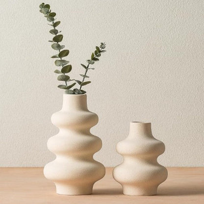 Rippled Flower Vase