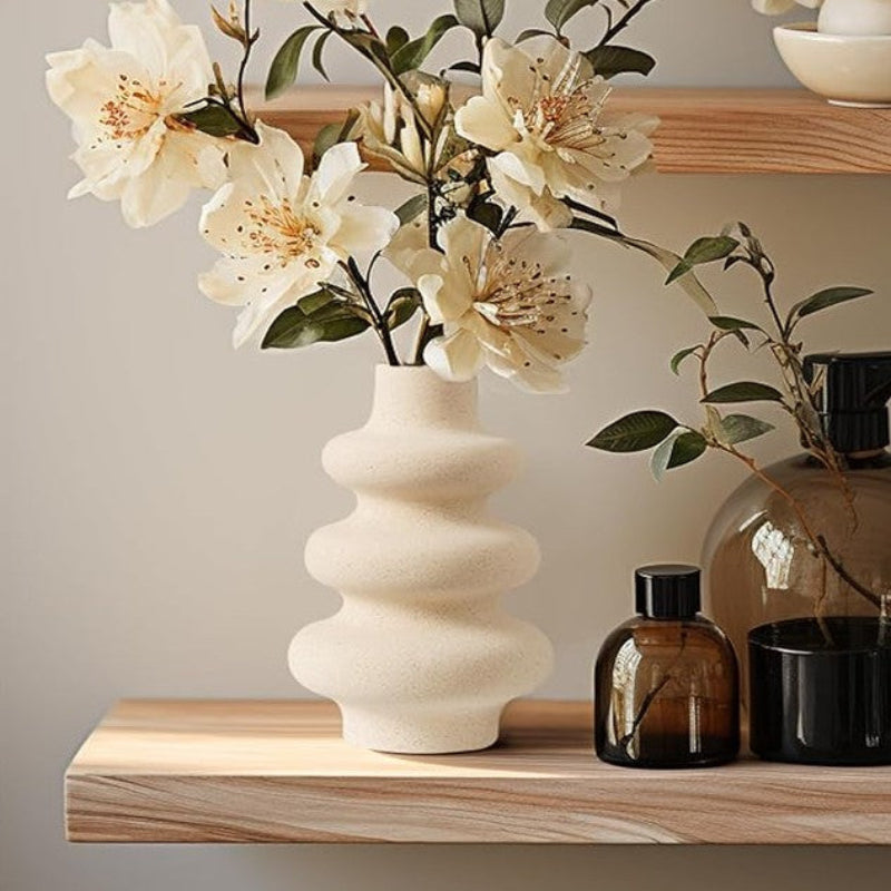 Rippled Flower Vase