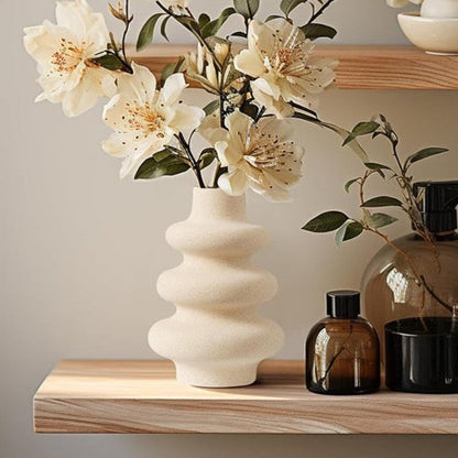 Rippled Flower Vase